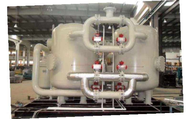 客戶使用現場：珠海格力——零氣耗壓縮熱再生吸附式干燥機RGDLYI-3500